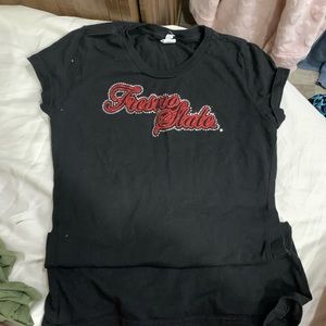 Fresno state rhinestone shirt